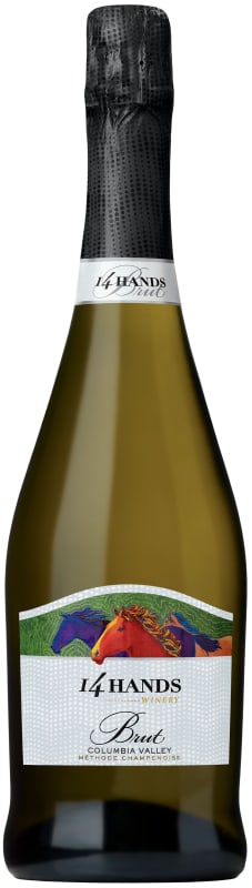 14 Hands Brut Front Bottle Shot