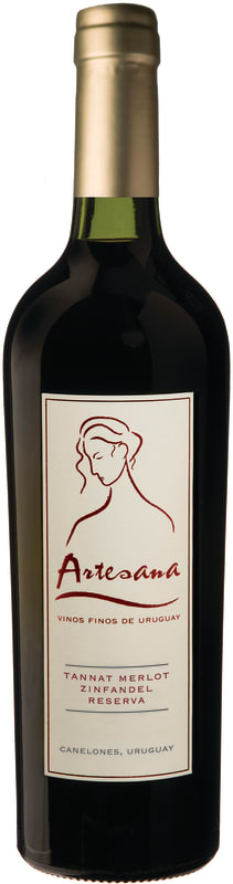 Artesana Tannat 2015 Front Bottle Shot