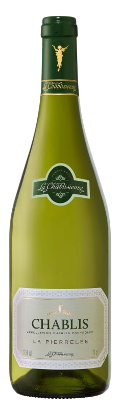 La Chablisienne Chablis La Pierrelee 2018 Front Bottle Shot