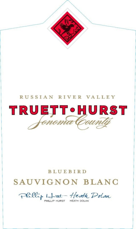 Truett Hurst Bluebird Sauvignon Blanc 2013 Front Label