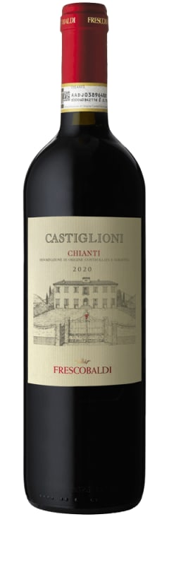 Frescobaldi Castiglioni Chianti 2020 Front Bottle Shot