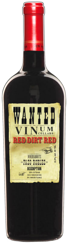 Vinum Cellars Red Dirt Red GSM 2011 Front Bottle Shot