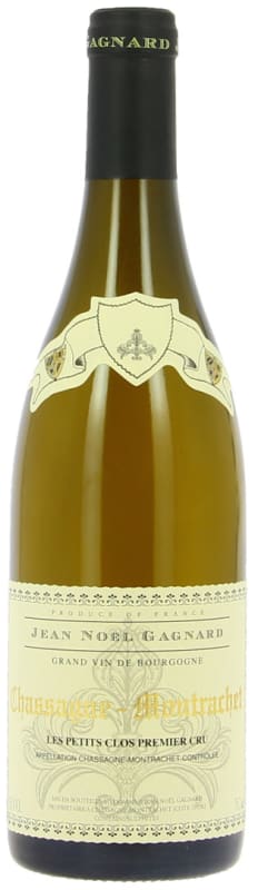 Jean-Noel Gagnard Chassagne-Montrachet Les Petits Clos Premier Cru 2015 Front Bottle Shot