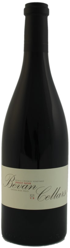 Bevan Cellars Rita's Crown Pinot Noir 2013 Front Bottle Shot