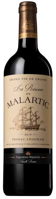 Chateau Malartic-Lagraviere La Reserve de Malartic 2019 Front Bottle Shot