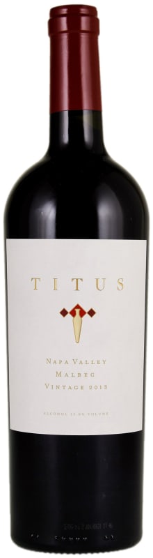 Titus Malbec 2013 Front Bottle Shot
