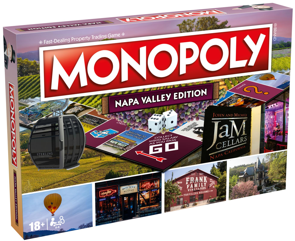 Monopoly Napa Valley Edition Gift Product Image