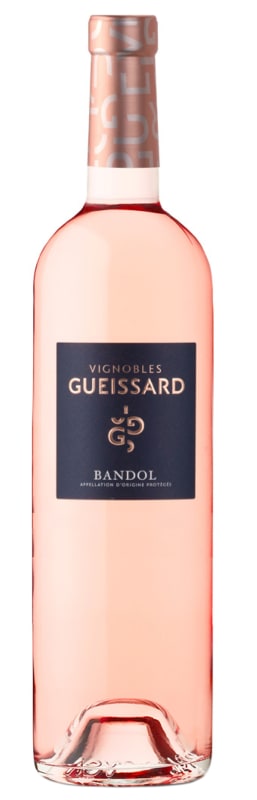 Gueissard Bandol Rose 2021 Front Bottle Shot