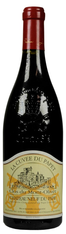 Clos du Mont Olivet Chateauneuf-du-Pape Cuvee Papet 2000 Front Bottle Shot