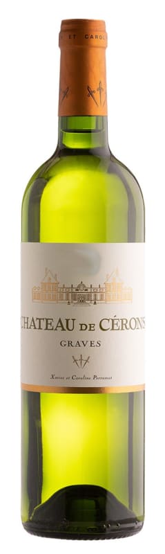 Chateau de Cerons Graves Blanc 2021 Front Bottle Shot