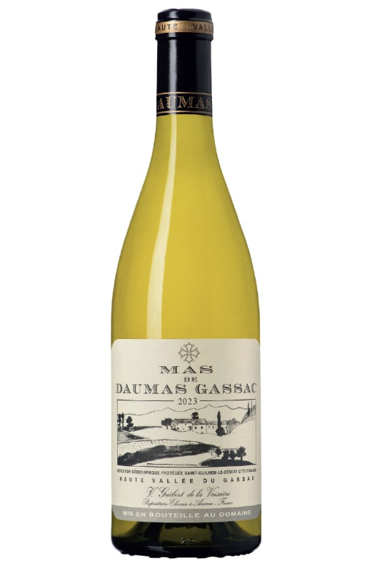 Mas de Daumas Gassac Blanc 2023 Front Bottle Shot