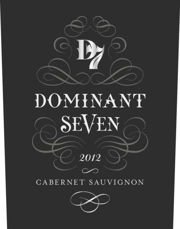 Dominant Seven Cabernet Sauvignon 2012 Front Label