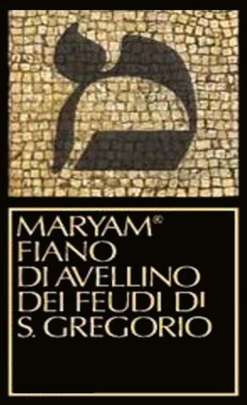 Feudi di San Gregorio Fiano di Avellino Maryam 2012 Front Label