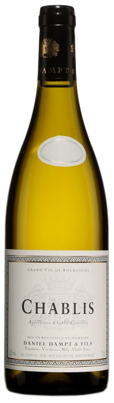 Daniel Dampt Chablis 2021 Front Bottle Shot