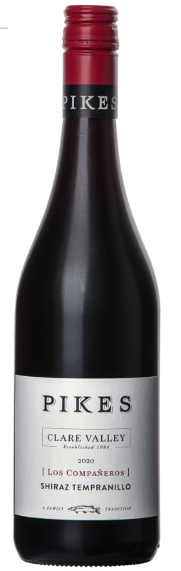 Pikes Los Companeros Shiraz-Tempranillo 2020 Front Bottle Shot