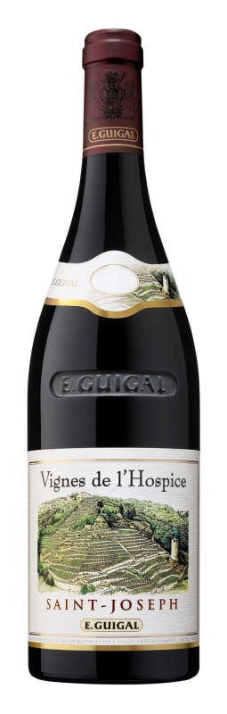 E. Guigal Saint-Joseph Vignes de l'Hospice Rouge 2023 Front Bottle Shot
