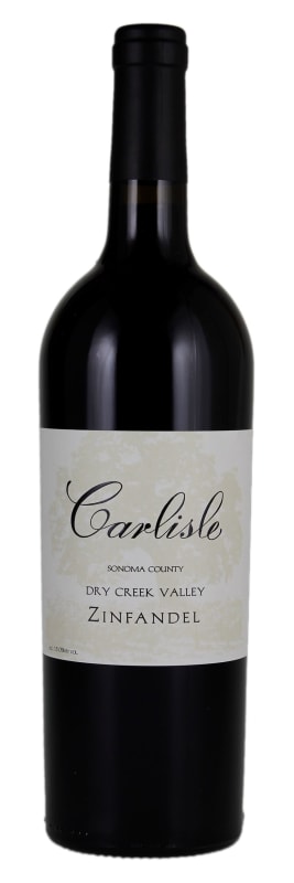 Carlisle Dry Creek Valley Zinfandel 2021 Front Bottle Shot