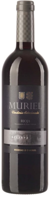 Bodegas Muriel Reserva 2013 Front Bottle Shot