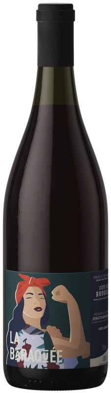 Domaine Les Roches Bleues La Baraquee Cote de Brouilly 2021 Front Bottle Shot