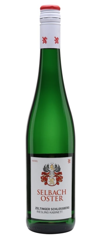 Selbach Oster Zeltinger Schlossberg Riesling Kabinett 2019 Front Bottle Shot
