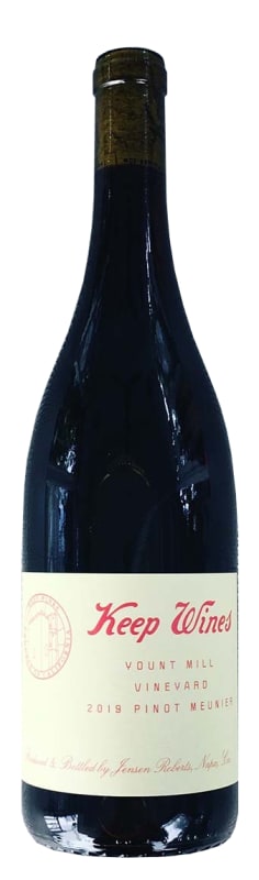 Keep Yount Mill Vineyard Pinot Meunier 2019 Front Bottle Shot