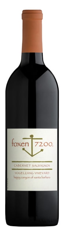 Foxen 7200 Vogelzang Vineyard Cabernet Sauvignon 2019 Front Bottle Shot