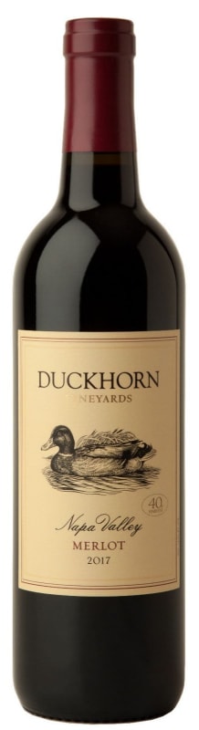Duckhorn Napa Valley Merlot (3 Liter Bottle) 2017 Front Bottle Shot