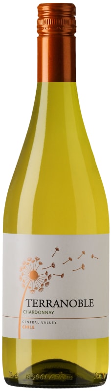 TerraNoble Chardonnay 2017 Front Bottle Shot