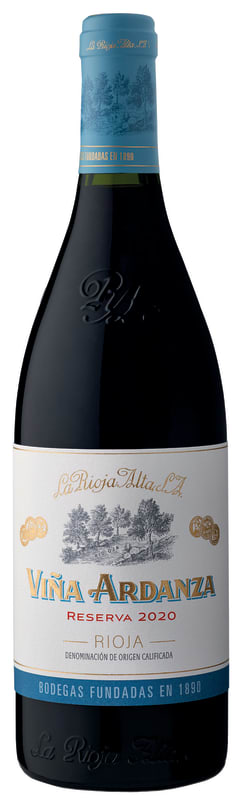 La Rioja Alta Vina Ardanza Reserva 2020 Front Bottle Shot