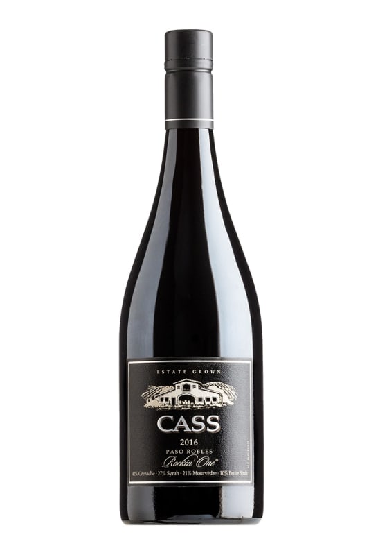 Cass Winery Rockin' One 2016 Front Bottle Shot