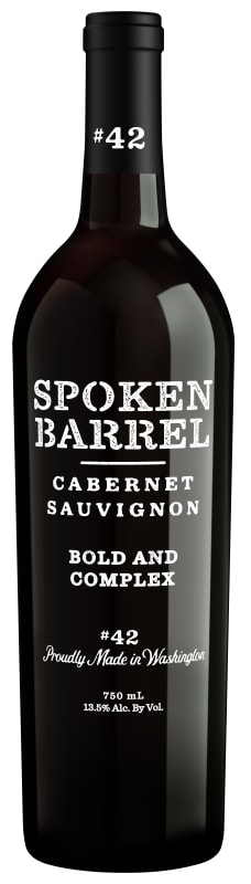 Spoken Barrel Cabernet Sauvignon 2015 Front Bottle Shot