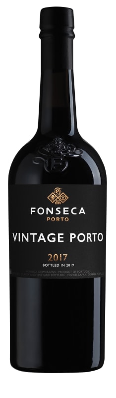 Fonseca Vintage Port (375ML half-bottle) 2017 Front Bottle Shot