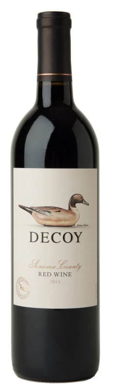 Decoy Red 2015 Front Bottle Shot