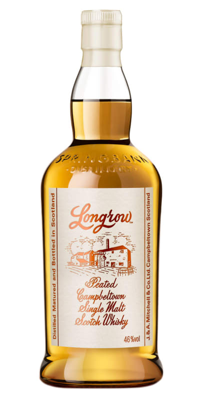 Longrow Peated Single Malt Scotch Whisky Front Bottle Shot