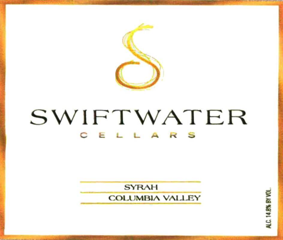 Swiftwater Cellars Syrah 2011 Front Label