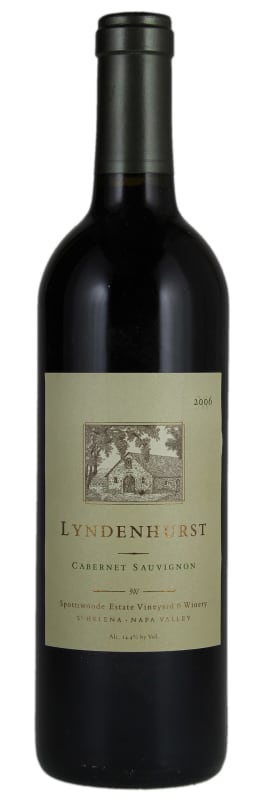 Spottswoode Lyndenhurst Cabernet Sauvignon 2006 Front Bottle Shot
