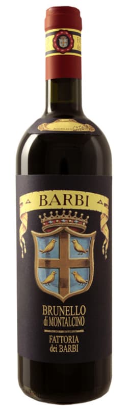 Fattoria dei Barbi Brunello di Montalcino 2012 Front Bottle Shot