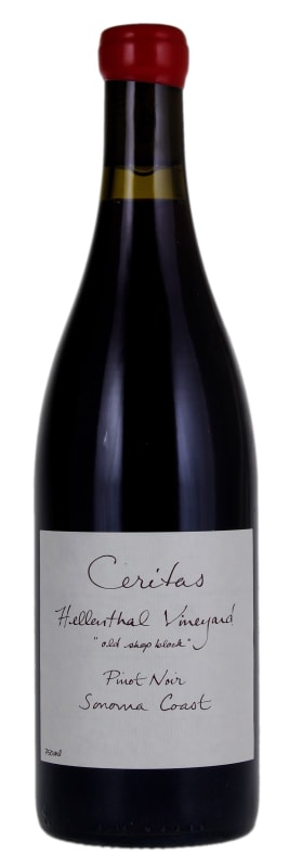 Ceritas Hellenthal Vineyard Pinot Noir 2016 Front Bottle Shot