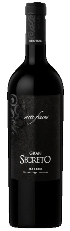 Siete Fincas Gran Secreto Malbec 2018 Front Bottle Shot