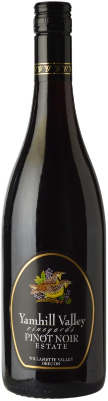 Yamhill Estate Pinot Noir 2016 Front Bottle Shot