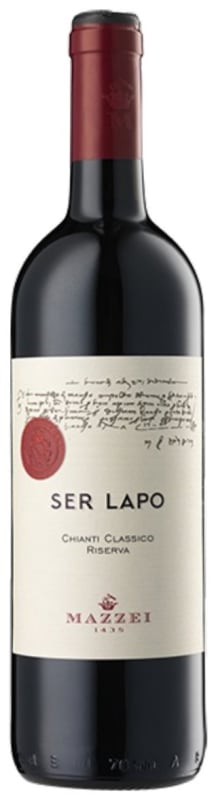 Mazzei Chianti Classico Riserva Ser Lapo 2013 Front Bottle Shot