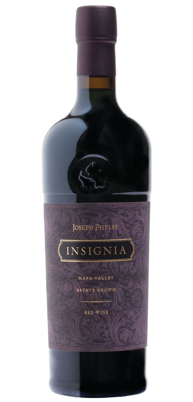 Joseph Phelps Insignia 2017 Front Bottle Shot