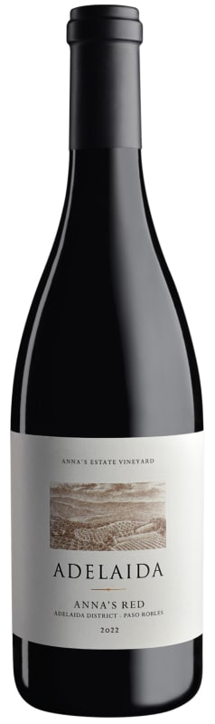 Adelaida Anna's Red 2022 Front Bottle Shot