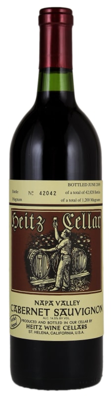 Heitz Cellar Martha's Vineyard Cabernet Sauvignon (1.5 Liter Magnum) 1989 Front Bottle Shot