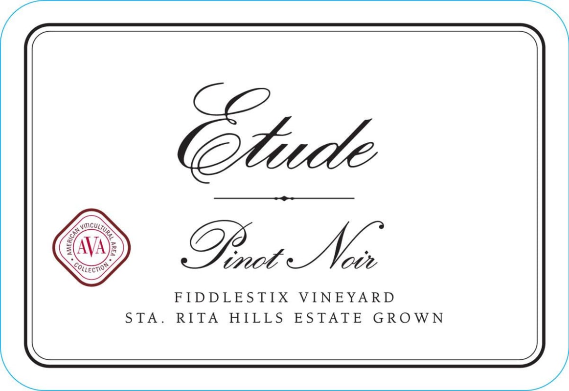 Etude Estate Pinot Noir 2016 Front Label
