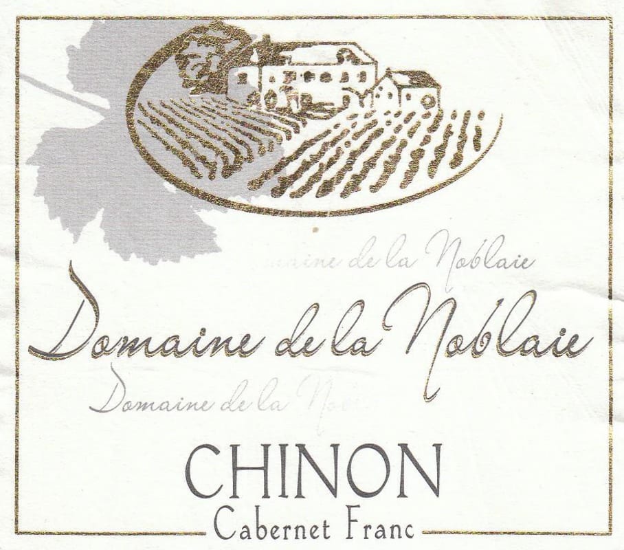 Domaine de la Noblaie Chinon Cabernet Franc 2014 Front Label