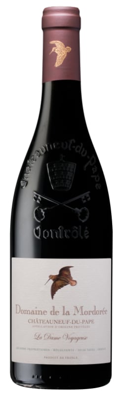Domaine de la Mordoree Chateauneuf-du-Pape La Dame Voyageuse 2022 Front Bottle Shot