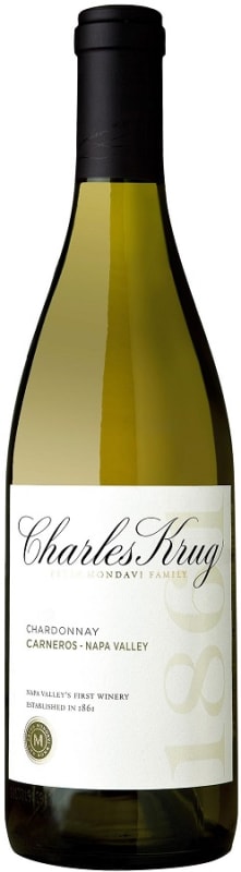 Charles Krug Carneros Chardonnay 2014 Front Bottle Shot