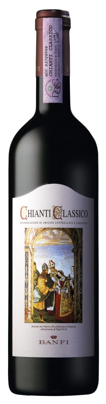 Banfi Chianti Classico 2016 Front Bottle Shot