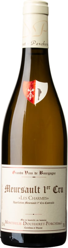 Monthelie-Douhairet-Porcheret Meursault Les Charmes Premier Cru 2021 Front Bottle Shot